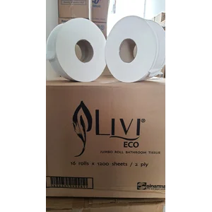 Tisu Toilet Jumbo Roll Livi 