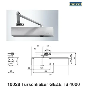 Door Closer GEZE TS 4000