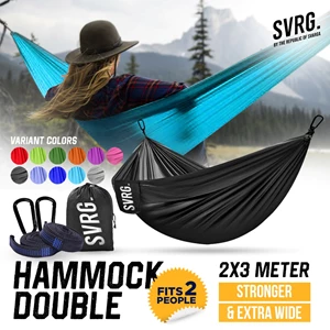 Hammock Double Xl - Super Light - Extra Strong Ayunan Camping