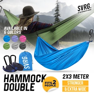 Hammock Double Xl - Super Light - Extra Strong Ayunan Camping