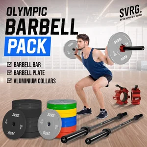 Barbell Olympic Bar - Cerakote Bar - Stick Barbel - Cerakote Men