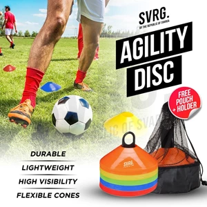 Svarga Agility Disc - Cone Mangkok Speed Marker Set - Sepak Bola