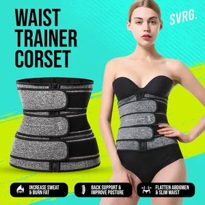 SVRG. Waist Trainer Corset - Korset Pembakar Lemak Pelangsing Perut