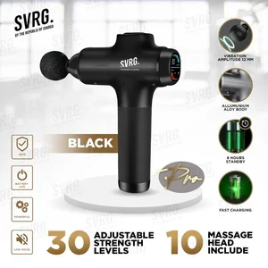 SVRG. Massage Gun Pro 10 in 1 - Alat Pijat Terapi Portable - Therapy