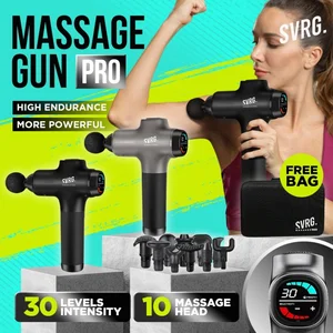 SVRG. Massage Gun Pro 10 in 1 - Alat Pijat Terapi Portable - Therapy