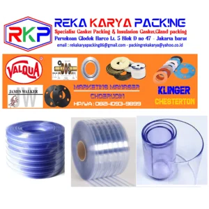 Gasket Lembaran Ribbed Pvc Strip Rolls