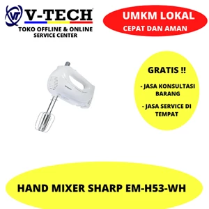 Hand Mixer Sharp Em-H53-Wh Vtech