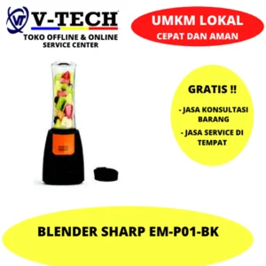 Blender Sharp Em-P01 Bk Vtech