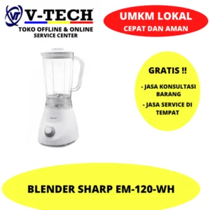Blender Sharp Em-120- Wh Vtech