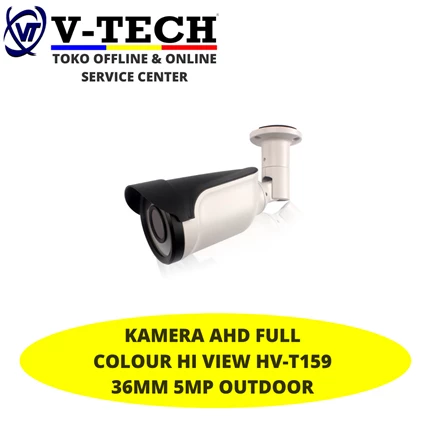 Dari KAMERA CCTV AHD FULL COLOUR HI VIEW HV-B159 5MP OUTDOOR 0