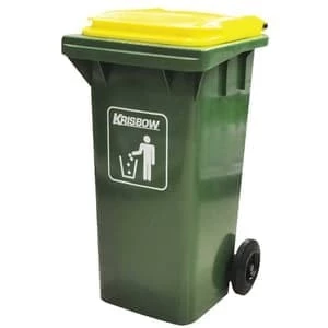 Krisbow 240 L Trash Can Without Pedal All color