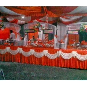 Cover cheesy buffet table Anugrah Jaya Tents