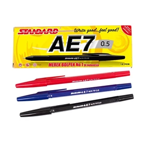 Ballpoint Standard Ae7 Color Black And Blue