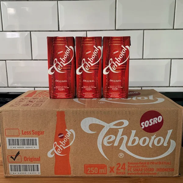 Minuman Teh Botol Sosro 1 Dus 250 Ml