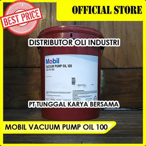 Oli Industri MOBIL VACUUM PUMP OIL 100 20 Liter