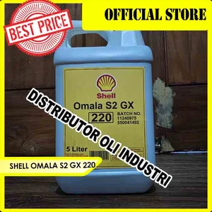 SHELL OMALA S2 GX / G 220 ( 5 Liter - Ready Stock )