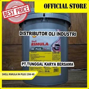 SHELL RIMULA R4 X 15W-40 ( 20 L - Ready Stock )
