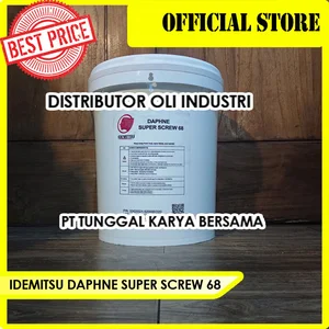 IDEMITSU DAPHNE SUPER SCREW 68 ( Oli Mineral - 20 Liter )