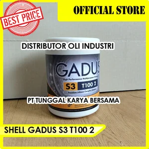 SHELL GADUS S3 T100 2 (Pelumasan Grease - 1 Kg )