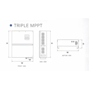 GRID-TIED INVERTER 36KW (SNV-GT-3602-TM)