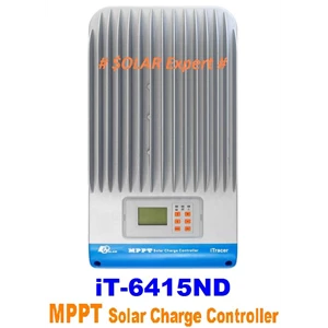 MPPT Controller IT-6415ND (60A -12V-24V-36V-48V-Auto Work-150VDC-Light & Programmable Timer)