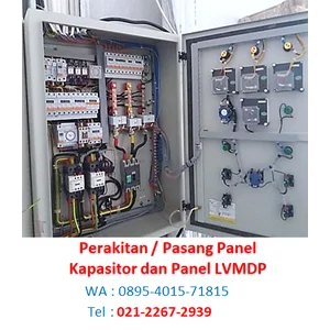 Perakitan / Pasang Panel Kapasitor dan Panel LVMDP