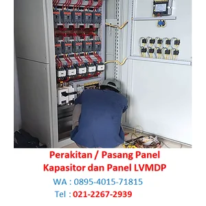 Perakitan / Pasang Panel Kapasitor dan Panel LVMDP