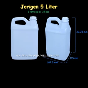 5 liter  Jerry cans ( 5000 ml Jerry cans)