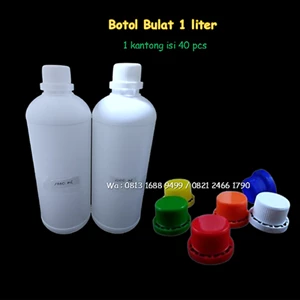 Botol BULAT 1000 ml ( LABOR 1000 ml / AGRO 1 liter )  