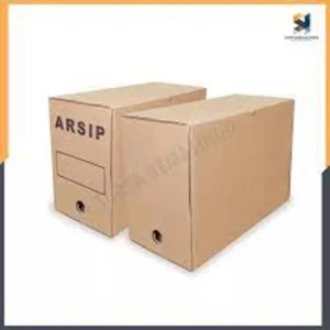 Box File Kardus Besar Bahan Singel Wall Board 