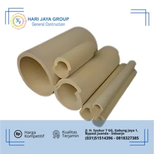 Polyurethane Pipa D.40kg/m3 Ukuran 6inch Tebal 50mm x 1m