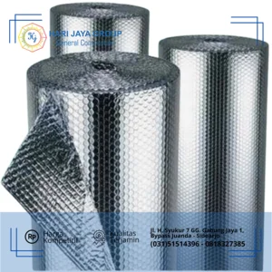 Bubble Foil Merek Super Bubble 405 Tebal 4mm x 1.2m x 25m