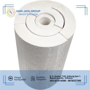 Calcium Silicate Pipa 12 inch Tebal 25mm x 610mm