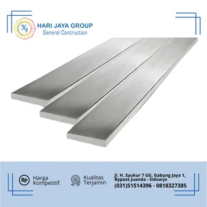 Plat Bar Galvanis Tebal 6mm x 100mm x 6m