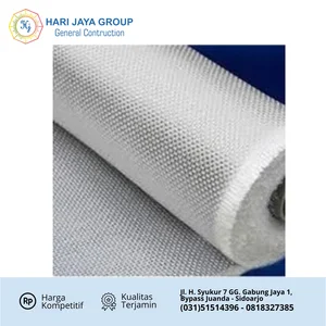 Fiberglass sheet roll tebal 0.18mm x 1.2 Mtr x 100 mtr