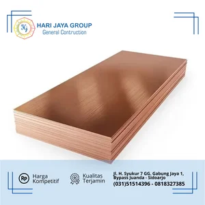 Shim plate tembaga #0.3mm x 365mm x 1200 mm