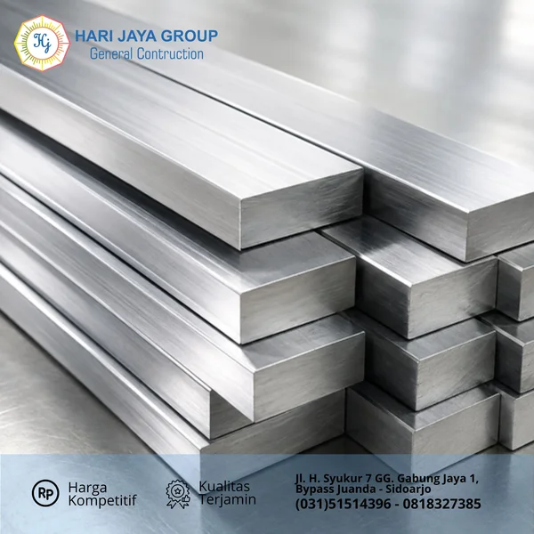 Plat Strip Stainless non motor tebal 3 mm x 25 mm