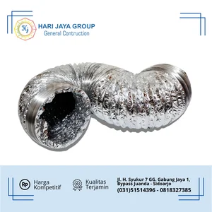 Flexible duct non isolasi 6inch