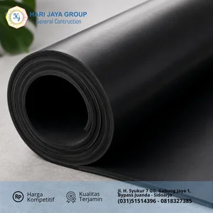 Karet Polos tebal 5mm x 1 mtr x 1 mtr