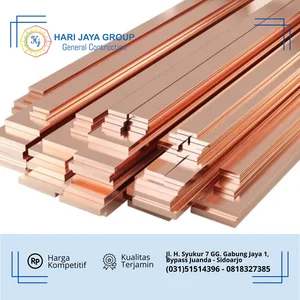 Busbar Tembaga 5x40 panjang 130 cm