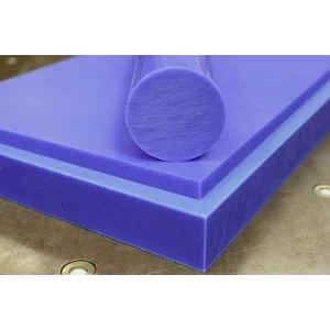 PA6G Blue (MC Blue Nylon) Sheet (Slab) Rod (Bar)