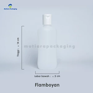 Botol 100ml - botol plastik HDPE- botol kemasan kosong