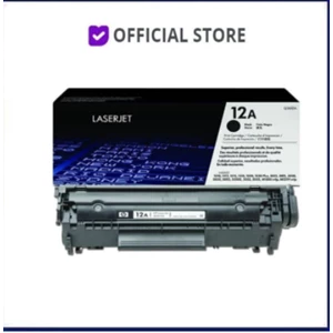Toner Printer Hp 12A Black
