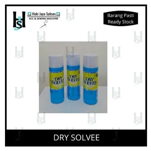 Pembersih Minyak & Noda  Dry Solvee  Spare Part Mesin Jahit