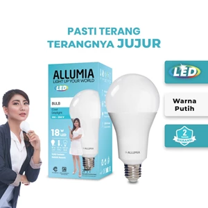 LED Bulb 6500k White (Cool White) 18 Watt Allumia