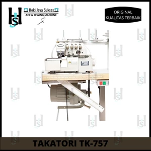 5th Thread Overlock Sewing Machine TK-757 TAKATORI