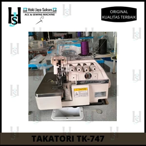  4th Thread Industrial Overlock Sewing Machine TK-747 TAKATORI