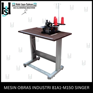 Mesin Jahit Obras 81A1 With Motor (Head Only) Singer