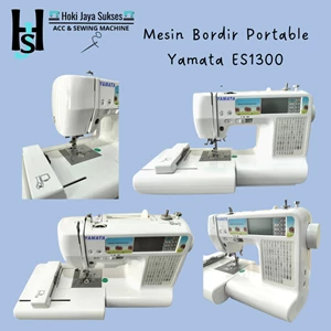 Mesin Jahit Portable / mini Bordir Portable ES1300 Yamata