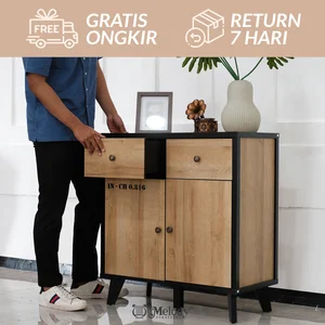 Rak Barang Penyimpanan Serbaguna ISAAK2CHEST2D2DRW CFBSL RI
